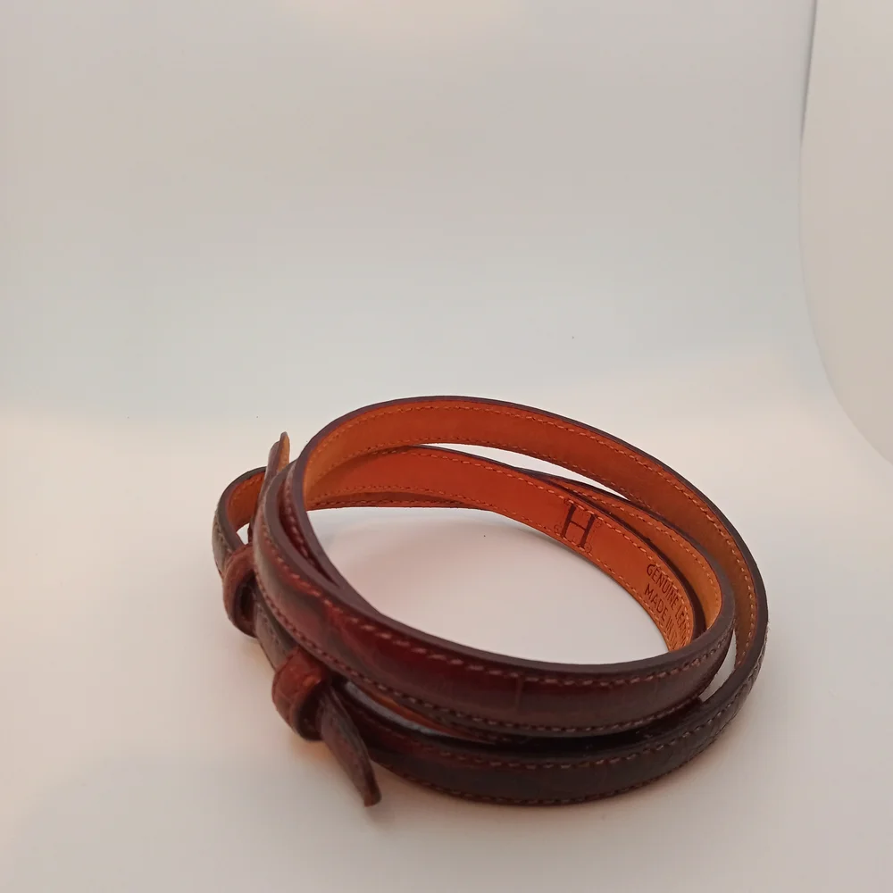 Reddish-Brown High-Quality Genuine Leather 36.5